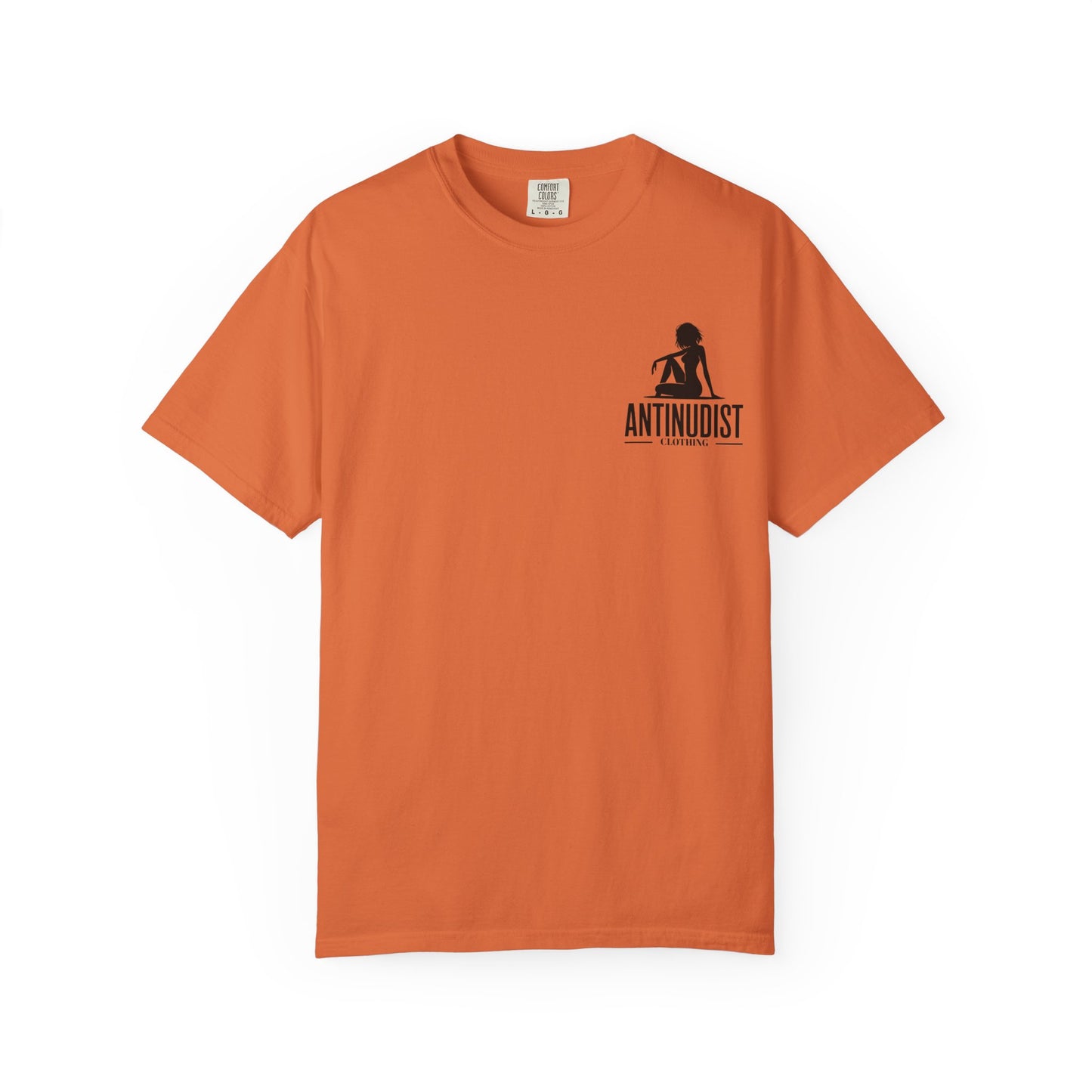 'BEING COVERED NEVER MEANT BEING QUIET" Anti-Nudist Tee